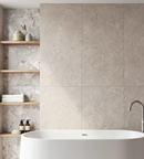 Picture of Salerno Greige Stone Effect Porcelain Tiles