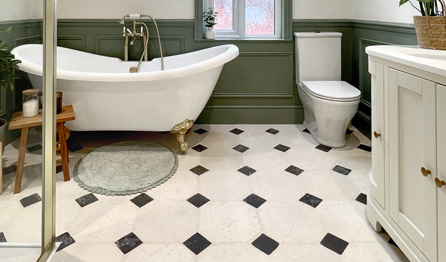 Home Stories: Georgie & Michael’s Edwardian Bathroom