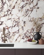 Picture of Calacatta Viola Nouveaux  Matte Marble Effect Porcelain Tiles