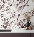 Picture of Calacatta Viola Nouveaux  Matte Marble Effect Porcelain Tiles