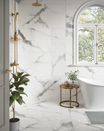 Picture of Mila Statuario Polished Marble Effect Porcelain Tiles