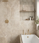 Picture of Taj Mahal Beige Matte Marble Effect Porcelain Tiles