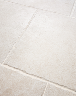 Picture of Hawthorne White Limestone Effect Porcelain Tiles
