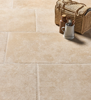 Picture of Hawthorne Beige Limestone Effect Porcelain Tiles