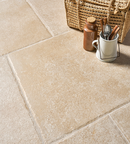 Picture of Hawthorne Beige Limestone Effect Porcelain Tiles
