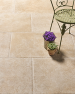 Picture of Hawthorne Beige Antiqued Porcelain Paving Paving Slabs