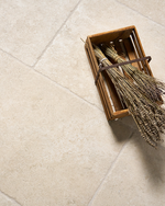 Picture of Canterbury Cream Limestone Effect Porcelain Tiles