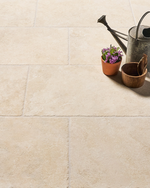 Picture of Canterbury Beige Porcelain Paving Slab Tiles
