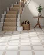 Picture of Arezzo White Cassetone Stone Effect Porcelain Tiles