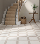 Picture of Arezzo White Cassetone Stone Effect Porcelain Tiles