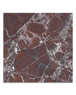 Picture of Rosso Burgundy Marble Effect Checkerboard Tiles