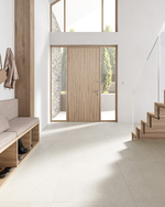Picture of Form White Concrete Effect Porcelain Tiles