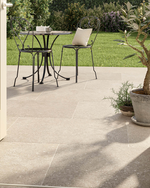 Picture of Hampstead Cream Antiqued Porcelain Paving 903x603x20mm - 15.3 SQM Job lot