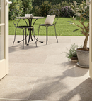 Picture of Hampstead Cream Antiqued Porcelain Paving 903x603x20mm - 15.3 SQM Job lot