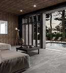 Picture of London Grigio Natural Stone Effect PorcelainTiles 595x595x8mm - 7.8 SQM Job Lot