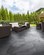 Picture of Mimica Slate Nero Porcelain Paving 900x600x20mm - 17.8 SQM Job Lot