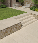 Picture of Richmond Beige Antiqued Porcelain Paving - 900x600x20mm - 15.1 SQM Job Lot