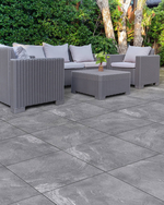 Picture of Yosemite Grey Porcelain Paving 600x600x20mm - 20.1 SQM Job Lot