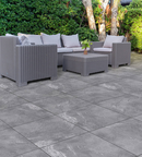 Picture of Yosemite Grey Porcelain Paving 600x600x20mm - 20.1 SQM Job Lot