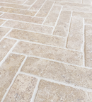 Picture of Dijon Tumbled Herringbone Tiles