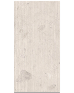Picture of Mont Blanc Beige Fluted Stone Effect Porcelain Tiles
