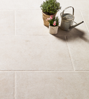 Picture of Hawthorne Ivory Antiqued Porcelain Paving Slabs
