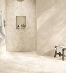 Picture of Stratos Beige Limestone Effect Porcelain Tiles