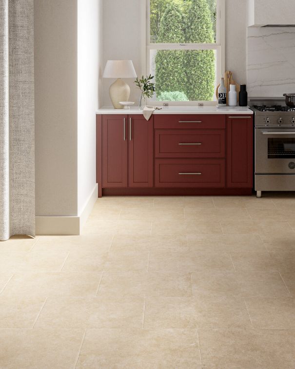 Ascot Beige Limestone Effect Porcelain Tiles