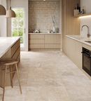 Picture of Travertine Ivory Stone Effect Porcelain Tiles