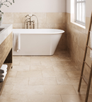 Picture of Travertine Beige Stone Effect Porcelain Tiles
