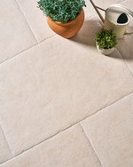 Picture of Ashdown Cream Limestone Effect Porcelain Paving Slabs