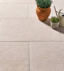 Picture of Ashdown Cream Limestone Effect Porcelain Paving Slabs