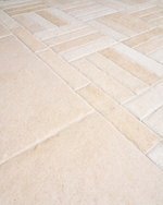 Picture of Ashdown Cream Limestone Effect Porcelain Cobbles