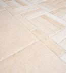 Picture of Ashdown Cream Limestone Effect Porcelain Cobbles