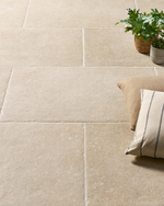 Picture of Hampstead Beige Limestone  Effect Porcelain Paving Slabs