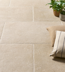 Picture of Hampstead Beige Limestone  Effect Porcelain Paving Slabs