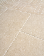 Picture of Hampstead Beige Limestone  Effect Porcelain Paving Slabs