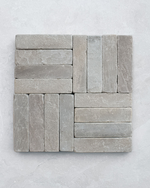 Picture of Umbrian Grey Sandstone Cobbles 200x50x40mm - 4.9 SQM Job Lot