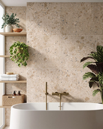 Picture of Rialto Capuccino Terrazzo Stone Effect Porcelain Tiles