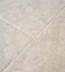 Picture of Palermo Soft Grey Antiqued Limestone Effect Porcelain Tiles