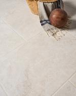 Picture of Palermo Cream Antiqued Limestone Effect Porcelain Tiles
