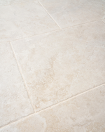 Picture of Palermo Cream Antiqued Limestone Effect Porcelain Tiles