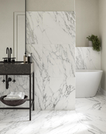 Picture of Riviera White Matte Marble Porcelain 600x600x9mm - 38.8 SQM Job Lot