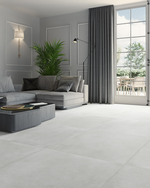 Picture of Dakota Bianco Concrete Effect Porcelain 1000x1000x9mm - 21 SQM Job Lot