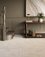 Picture of Palermo Beige Antiqued Limestone Effect Porcelain Tiles