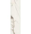 Picture of Aurelia Calacatta Fluted Matte Marble Effect Porcelain Tiles