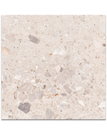 Picture of Alluvia Soft Beige Pebbled Stone Effect Porcelain Tiles