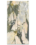 Picture of Midori Green Brushed Marble Effect Porcelain Tiles