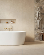 Picture of Canvas Powder Concrete Effect Porcelain Tiles