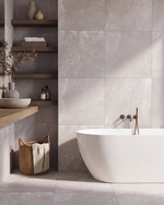 Picture of Delphi Grey Stone Effect Porcelain Tiles